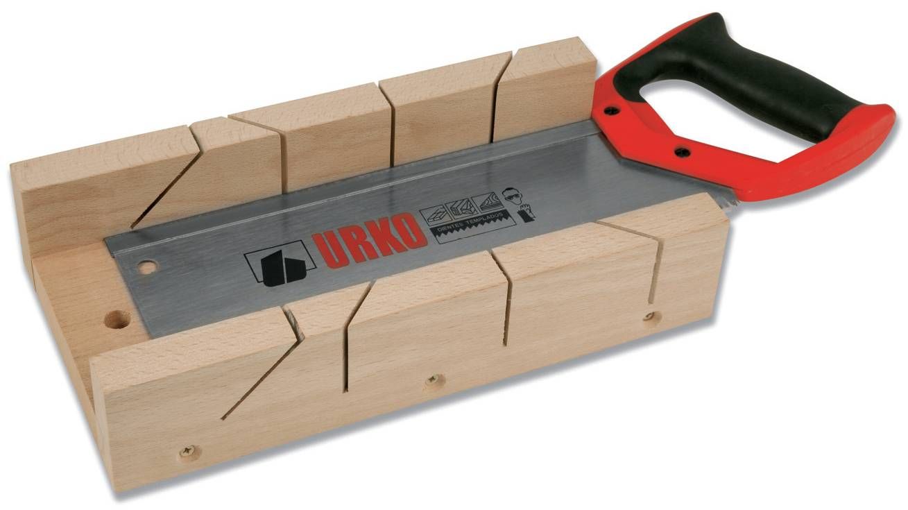 505 Caja de Ingletar Urko (540) + Serrucho Carpintero (3100)